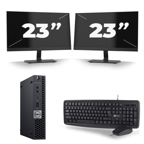 Frontend naam:Dell Optiplex 7070 Micro USFF + 2x ...