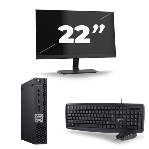 De Dell Optiplex 7070 Micro USFF is een compacte ...