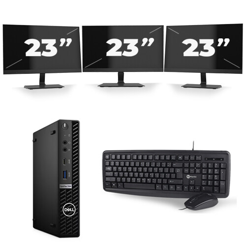 Frontend naam:Dell Optiplex 7090 Micro USFF + 3x ...