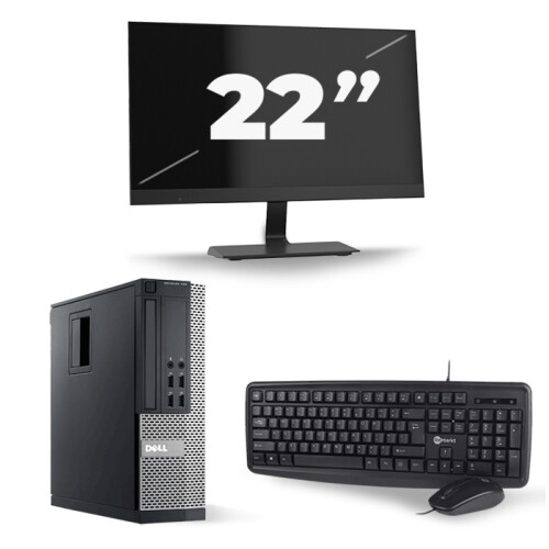 Frontend naam:Dell Optiplex 790 SFF + 1x 22 inch ...