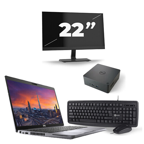 Frontend naam:Dell Precision 3550 + 1x 22 inch ...