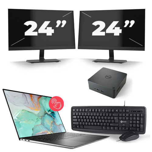Frontend naam:Dell Precision 5560 + 2x 24 inch ...