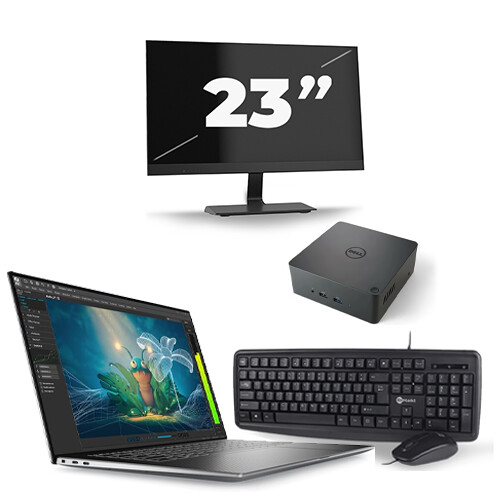 Frontend naam:Dell Precision 5570 + 1x 23 inch ...