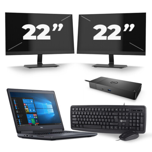 De Dell Precision 7720 is een krachtige laptop die ...