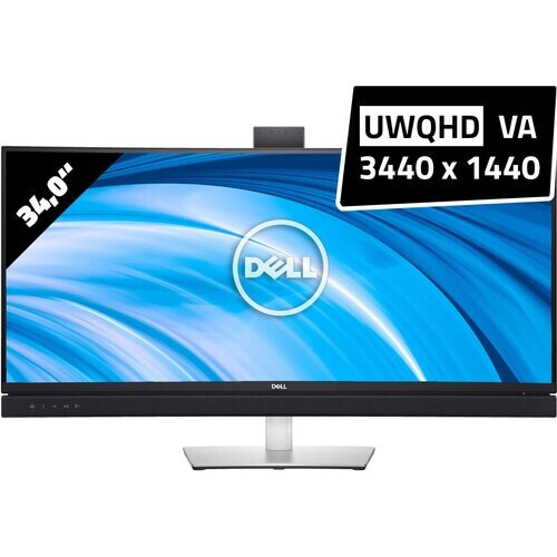Dell Video Conferencing Curved Monitor C3422WE - ...