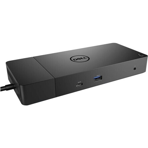 The Dell WD19S docking station in black color is ...