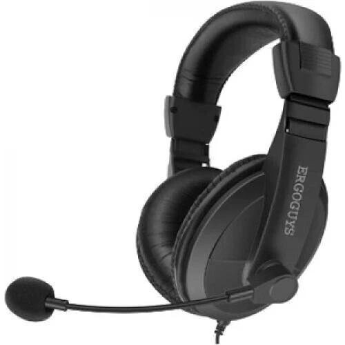 Ergoguys Black Lightweight Headset with Adjustable ...