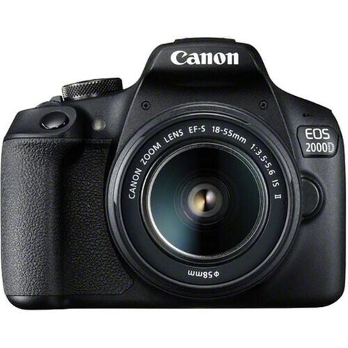 O QUE ESTÁ NA CAIXA Câmera DSLR Canon EOS 2000D ...