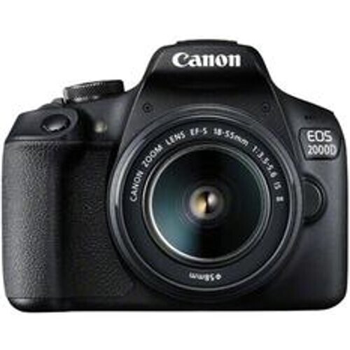 DSLR - Canon EOS 2000D - Negro + Canon EF-S ...