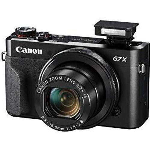 DSLR - Canon PowerShot G7X Mark II - Black + Canon ...