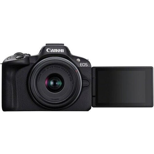 EOS R50 - Schwarz + Canon RF-S 18-45mm f/4.5-6.3 ...