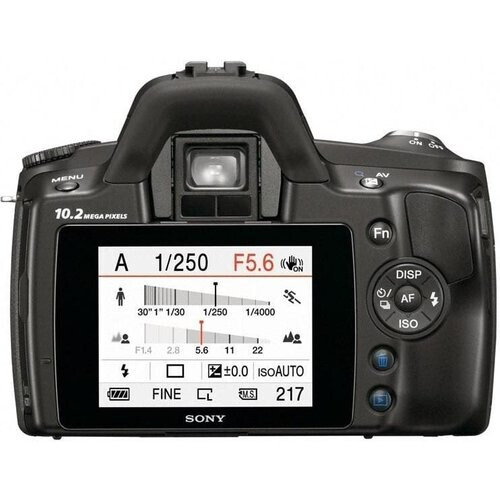 DSLR - Sony Alpha 230 - Negro + Tamron 18-200mm ...