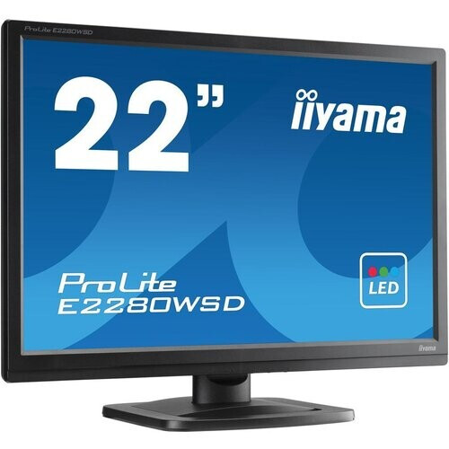 ProLite E2280WSD is a 22 inch LED backlit monitor. ...