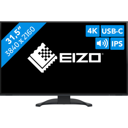 Werk ergonomisch op de EIZO EV3240X-BK 32 inch 4K ...