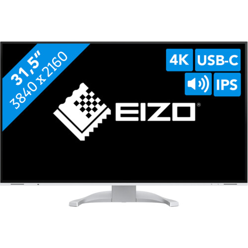 Werk ergonomisch op de EIZO EV3240X-WT 32 inch 4K ...