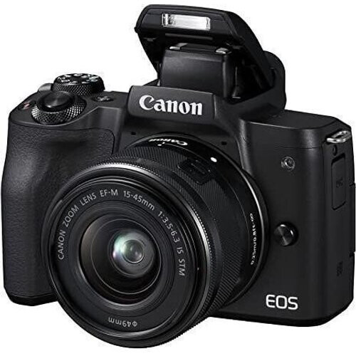 Canon EOS M50 Hybrid camera 24 Megapixels - Black ...