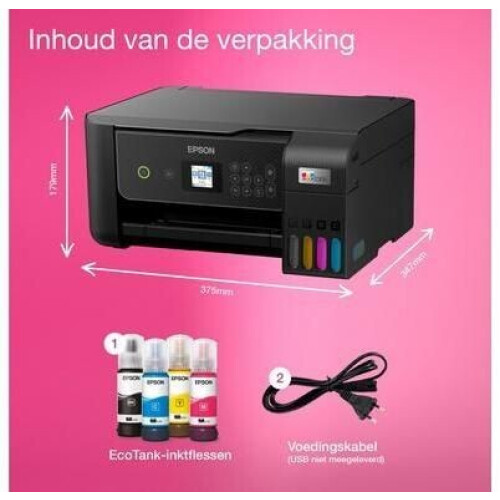 Maak kennis met de Epson EcoTank ET-2870, de A4 ...