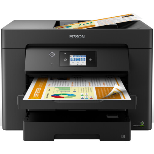 Met de Epson WorkForce WF-7830DTWF print je op een ...