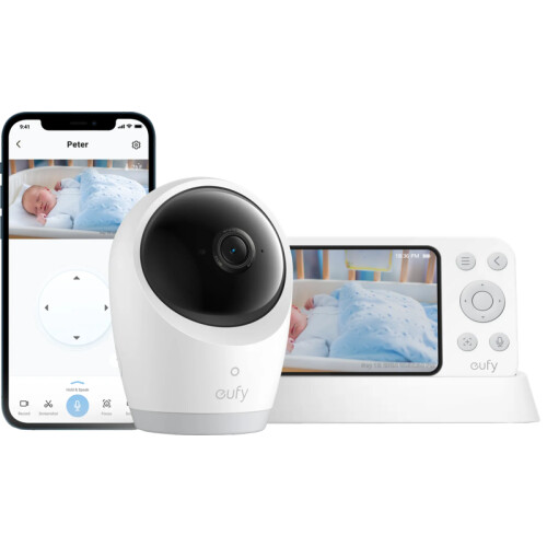 Grâce à l'Eufy Baby Monitor E21, vous pouvez ...