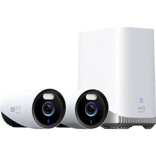 Met dit Eufycam E330 2-pack bewaak jij je woning ...