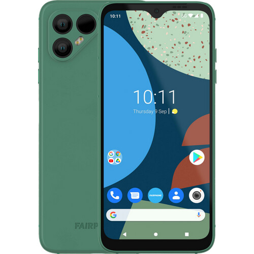 De Fairphone 4 256GB Groen 5G is een duurzame en ...