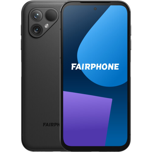 De Fairphone 5 128GB Zwart 5G is een duurzame ...