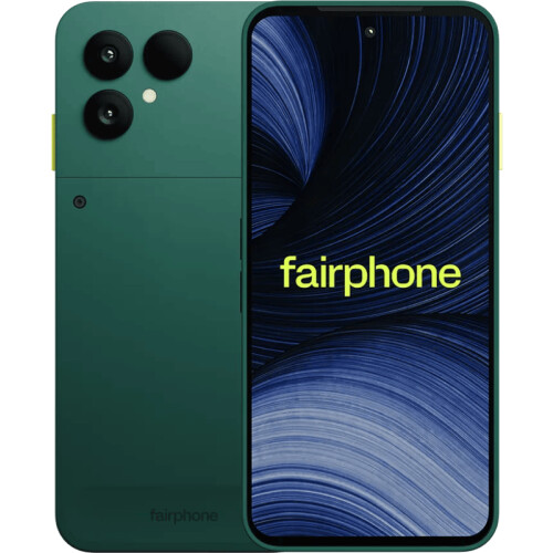 De Fairphone 6+ 256GB Groen 5G is een duurzame ...