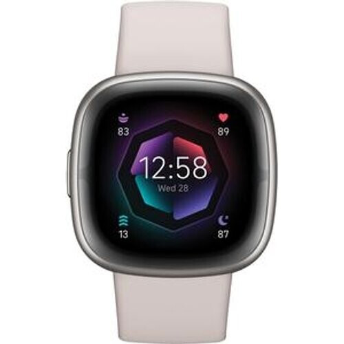Fitbit Smart Watch Sense 2 HR GPS - White ...