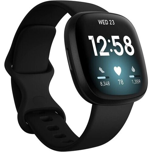 BrandFitbitColorBlack AluminumSpecial FeatureTime ...