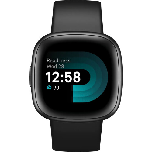 Met de Fitbit Versa 4 Zwart houd je jouw ...