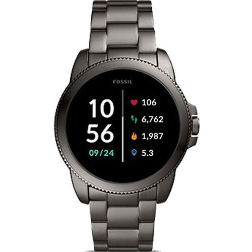 Reloj Cardio GPS Fossil Gen 5E Smartwatch Smoke ...