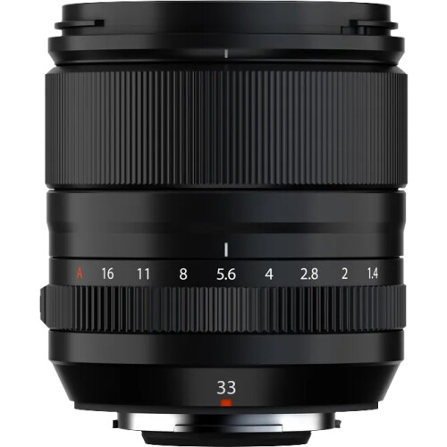 De Fujifilm XF 33mm f/1.4 R LM WR lens is een ...
