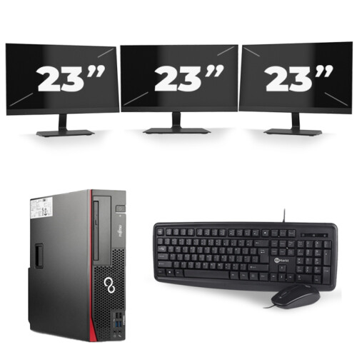 De refurbished Fujitsu Esprimo D756 SFF desktop is ...
