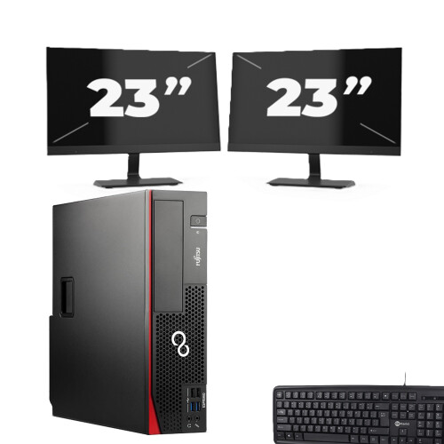 De Fujitsu Esprimo D757 SFF combineert compacte ...