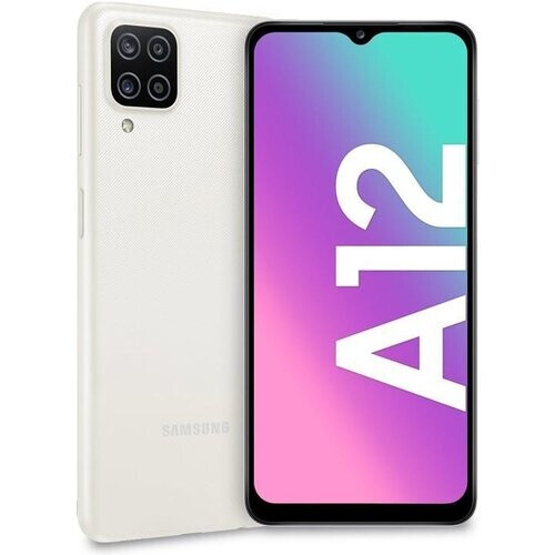 Samsung Galaxy A12 64 Go Dual Sim - Blanc - ...