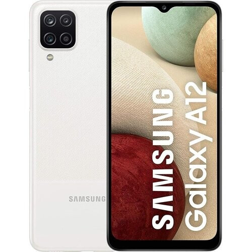 Galaxy A12 64 GB - White - Unlocked - SM-A127 ...