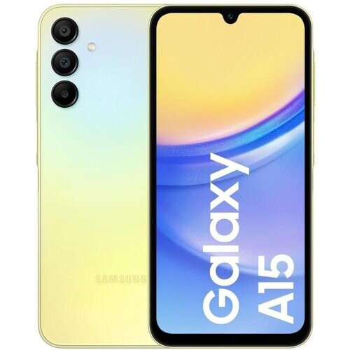 Galaxy A15 5G 128GB - Yellow - Unlocked - Dual-SIM ...