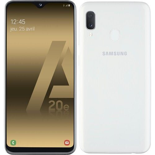 Galaxy A20E 32 Go Dual Sim - Blanc - Débloqué• ...