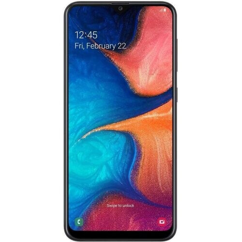 The Samsung Galaxy A20e is a compact smartphone ...