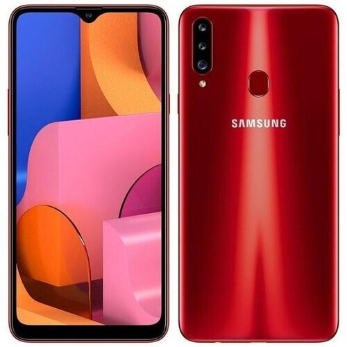 Fiche technique sur Galaxy A20S 32 Go - Rouge - ...