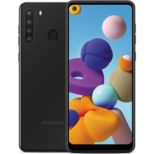 The Samsung Galaxy A21 is a mid-range smartphone ...