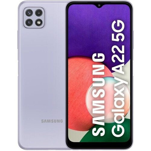 Galaxy A22 5G 128 GB (Dual Sim) - Purple - ...