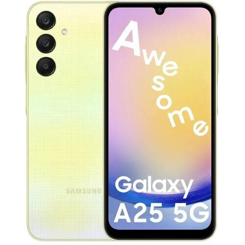 Das Galaxy A25 von Samsung, erschienen Ende 2023, ...