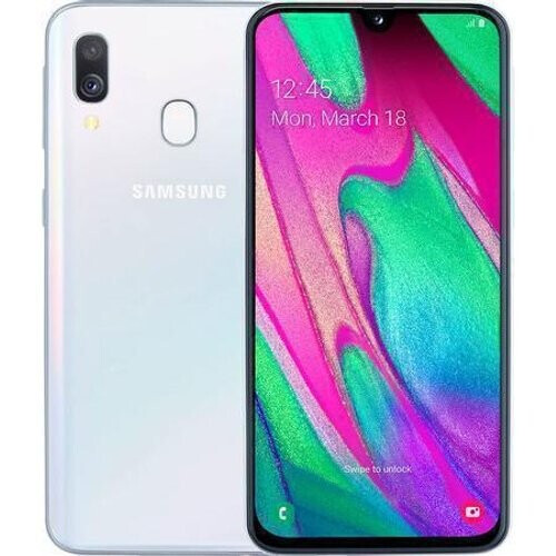 Galaxy A40 64 Go Dual Sim - Blanc - Débloqué ...