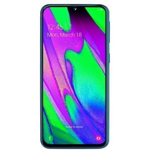 The Samsung Galaxy A40 is a compact smartphone ...