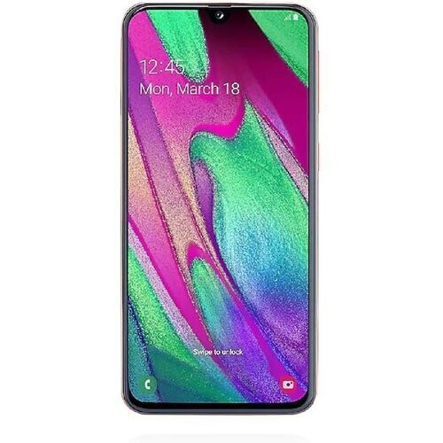 The Samsung Galaxy A40 is a compact smartphone ...