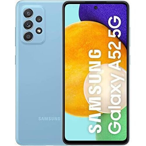 Galaxy A52 5G 128 GB (Dual Sim) - Blue - ...