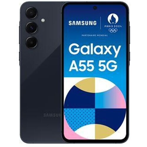 Galaxy A55 5G 128 Go - Navy - Débloqué - ...