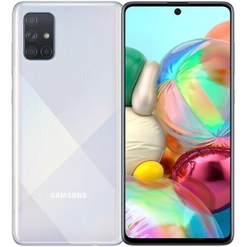 Galaxy A71 128 GB - Plata (Prism Crush Silver ) - ...