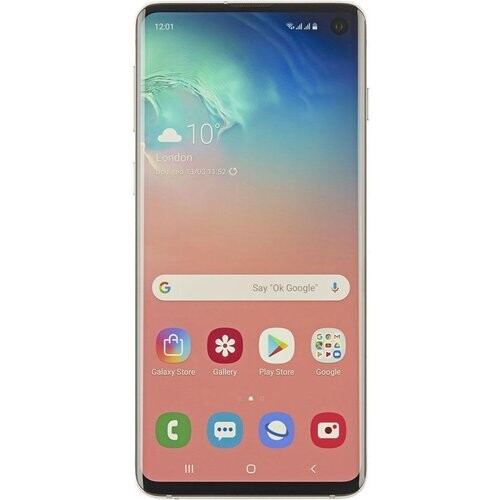 Galaxy S10 128 Go Dual Sim - Blanc (Prism White) - ...